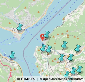 Mappa Via alla Torre, 21014 Laveno-Mombello VA, Italia (6.07933)