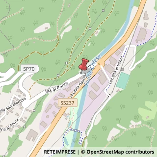 Mappa Via Al Ponte, 138, 38082 Pieve di Bono, Trento (Trentino-Alto Adige)
