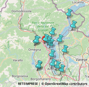 Mappa Via G. Susena, 28831 Baveno VB, Italia (13.04063)