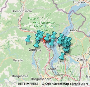 Mappa Via G. Susena, 28831 Baveno VB, Italia (9.7395)