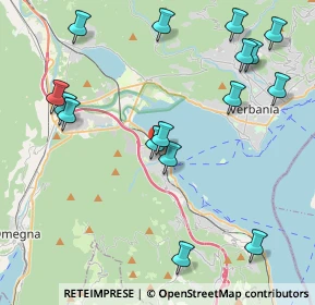 Mappa Via G. Susena, 28831 Baveno VB, Italia (4.8325)