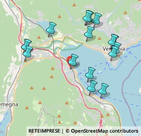 Mappa Via G. Susena, 28831 Baveno VB, Italia (4.235)