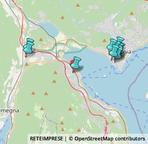 Mappa Via G. Susena, 28831 Baveno VB, Italia (4.18333)