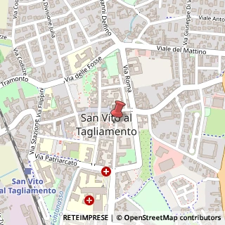 Mappa Via Antonio Altan, 14, 33078 San Vito al Tagliamento, Pordenone (Friuli-Venezia Giulia)