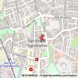 Mappa Via Antonio Altan, 17, 33078 San Vito al Tagliamento, Pordenone (Friuli-Venezia Giulia)