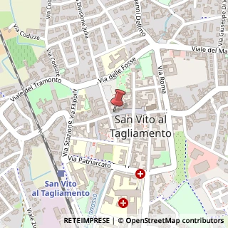 Mappa Piazza del Popolo, 30, 33078 San Vito al Tagliamento, Pordenone (Friuli-Venezia Giulia)