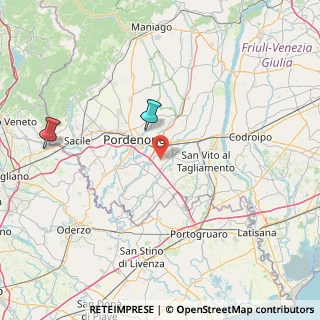 Mappa Via Friuli, 33080 Fiume Veneto PN, Italia (52.92)