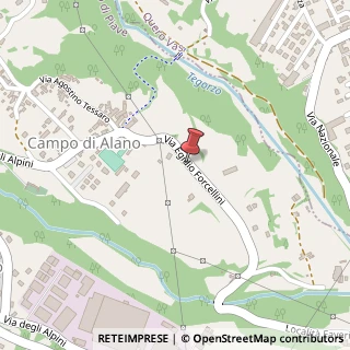 Mappa Via campagna bassa 2, 32031 Alano di Piave, Belluno (Veneto)