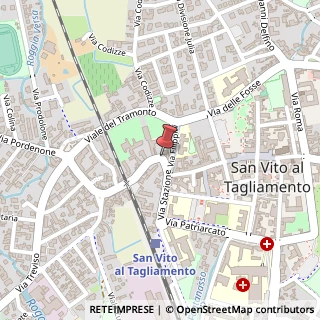 Mappa Via Lucia Falcon Vial, 12, 33078 San Vito al Tagliamento, Pordenone (Friuli-Venezia Giulia)