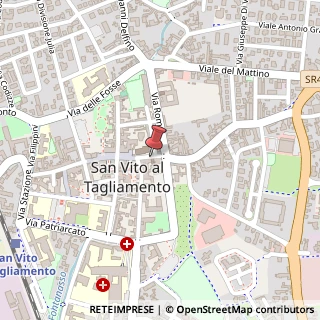 Mappa Via Bellunello, 16, 33078 San Vito al Tagliamento, Pordenone (Friuli-Venezia Giulia)