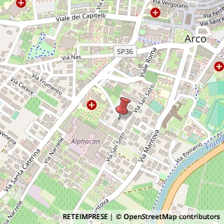 Mappa Via Damiano Chiesa, 12, 38062 Arco TN, Italia, 38062 Arco, Trento (Trentino-Alto Adige)