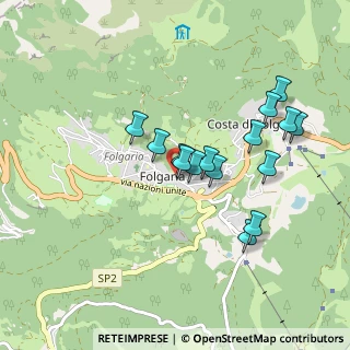 Mappa Via Emilio Colpi, 38064 Folgaria TN, Italia (0.80533)