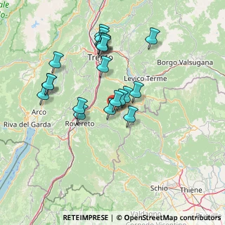 Mappa Via Emilio Colpi, 38064 Folgaria TN, Italia (13.5325)