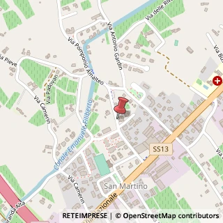 Mappa Via Amalteo Pomponio, 20, 31020 San Fior, Treviso (Veneto)