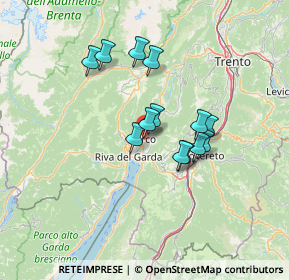 Mappa Via Mantova, 38062 Arco TN, Italia (10.53385)