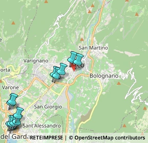 Mappa Via Mantova, 38062 Arco TN, Italia (2.94231)