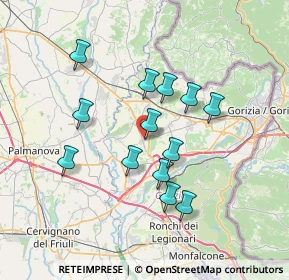 Mappa Via Pietro Zorutti, 34070 Mariano del Friuli GO, Italia (6.10231)