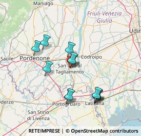 Mappa Via Anton Lazzaro Moro, 33078 San Vito al Tagliamento PN, Italia (12.96667)