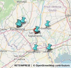 Mappa Via Anton Lazzaro Moro, 33078 San Vito al Tagliamento PN, Italia (12.62)