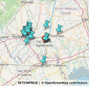 Mappa Via Anton Lazzaro Moro, 33078 San Vito al Tagliamento PN, Italia (11.5515)