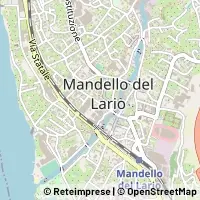 Kort Mandello del Lario