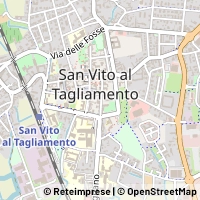 Karte San Vito al Tagliamento