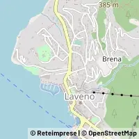 Mapa Laveno-Mombello