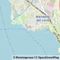 Kort Mandello del Lario