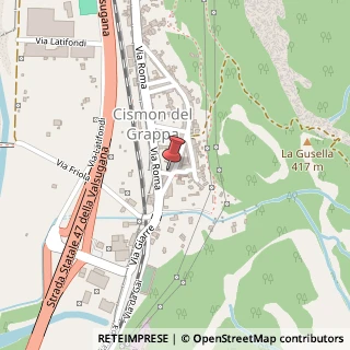 Mappa Via G. Verdi, 4, 36020 Cismon del Grappa, Vicenza (Veneto)