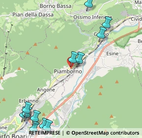 Mappa 25052 Piamborno BS, Italia (2.94583)