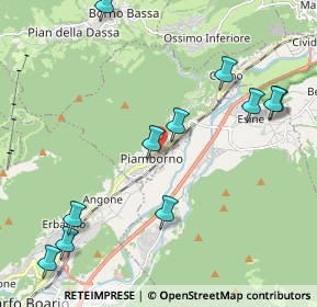 Mappa 25052 Piamborno BS, Italia (2.42636)