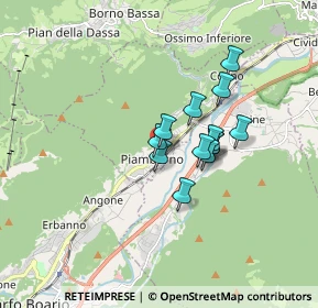 Mappa 25052 Piamborno BS, Italia (1.14615)