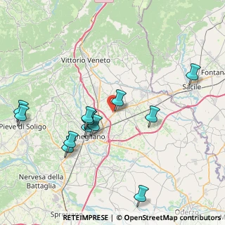 Mappa Via Buse, 31020 San Fior TV, Italia (8.21846)