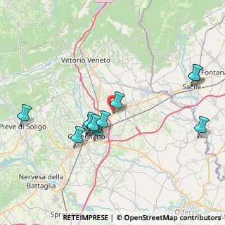 Mappa Via Buse, 31020 San Fior TV, Italia (7.54083)