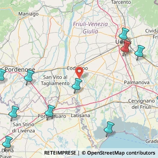 Mappa Via Erminia, 33030 Codroipo UD, Italia (27.46909)
