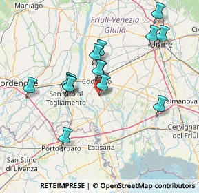 Mappa Via Erminia, 33033 Codroipo UD, Italia (13.99929)