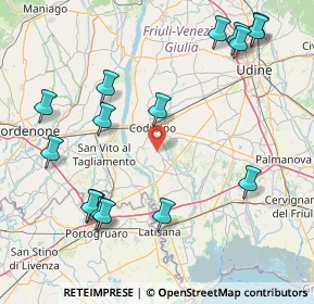 Mappa Via Erminia, 33033 Codroipo UD, Italia (19.67313)
