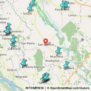 Mappa Via Erminia, 33030 Codroipo UD, Italia (3.367)