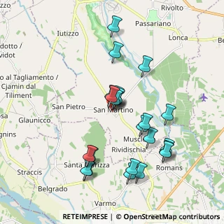 Mappa Via Erminia, 33033 Codroipo UD, Italia (1.76087)