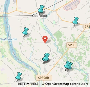 Mappa Via Erminia, 33033 Codroipo UD, Italia (5.26909)
