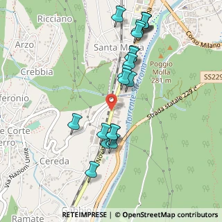 Mappa Corso Roma, 28881 Casale Corte Cerro VB, Italia (0.5165)