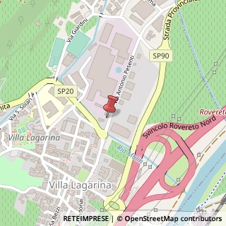 Mappa Viale Pesenti, 1, 38060 Villa Lagarina, Trento (Trentino-Alto Adige)