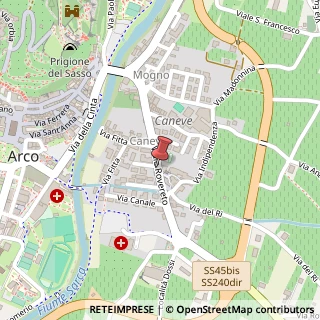 Mappa Viale Rovereto, 95, 38062 Arco, Trento (Trentino-Alto Adige)