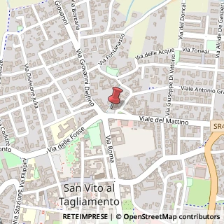 Mappa Via Mercato, 13, 33078 San Vito al Tagliamento, Pordenone (Friuli-Venezia Giulia)