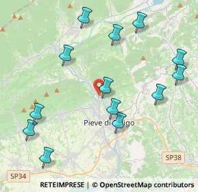 Mappa Via Roma, 31010 Farra di Soligo TV, Italia (4.63538)