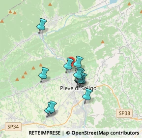 Mappa Via Roma, 31010 Farra di Soligo TV, Italia (2.94917)