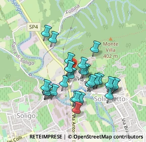 Mappa Via Roma, 31010 Farra di Soligo TV, Italia (0.3931)