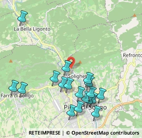 Mappa Via Roma, 31010 Farra di Soligo TV, Italia (2.17444)