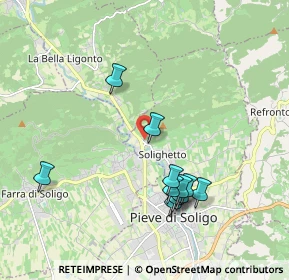 Mappa Via Roma, 31010 Farra di Soligo TV, Italia (1.89455)