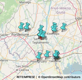 Mappa , 33078 San Vito al Tagliamento PN, Italia (12.0975)